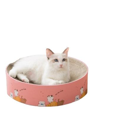 China Viable Pet Play Grinder Cat Claw Plate Basin Sofa Protection Anti-Scratch Corrugated Paper Cat Scratch Board Nest Claw for sale