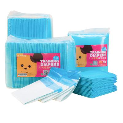 China Stored Pet Diapers Cat Pee Pads Toilet Pads Thickened Deodorant Diapers Bin Pads for sale