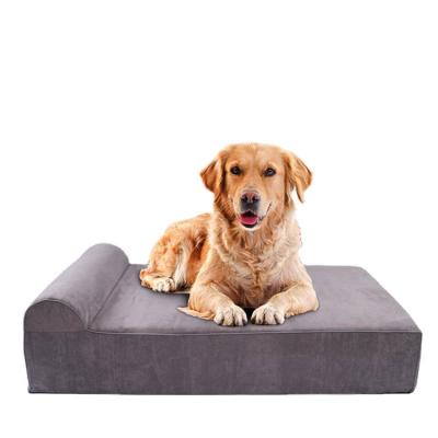 China Memory Foam Foam Pet Mattress Dog Large And Washable Waterproof Pet Pillow Removable Waterproof Non-slip Mat for sale