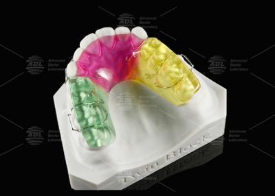 Chine Appareil d'orthodontie à double bloc acrylique pour corriger la malocclusion à vendre