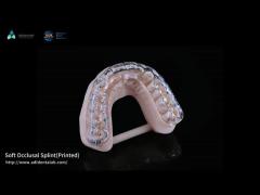 3D Printed Soft Occlusal Splints For Bruxism Comfort Dental Occlusal Splint