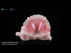 Natural Looking Valplast Partial Denture Longevity Highly Resistant To Fractures