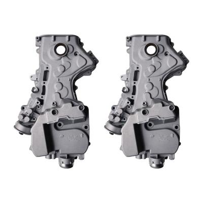 China Auto Parts Chain Engine Aluminum Die Casting Cover Aluminum High Quality Custom Timing Cover for sale