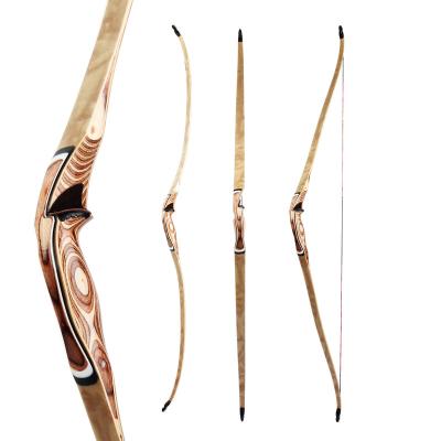 China Leixun Archery Long Piece 0ne Long Bow Hupo One Piece Bow For Hunting And Shooting 54