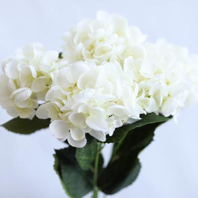 China Silk Artificial Flower Bouquet Hydrangeas Amazon Wedding For Decorative Flowers Wedding Home for sale