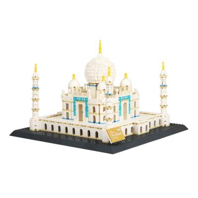 China Construction Toy Wange PCS 1505 kids legos architecture AGRA India building blocks TAJ MAHAL toys for sale