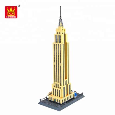 China Wange 2021 Popular Children's Toys 2021 Children's Toys Empire State Building Building Blocks Building Block Sets Suppliers Popular Children's Toys for sale