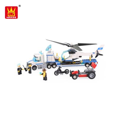 China Wholesale Kids Toys Police Station Building Toy Educational Building Blocks Boy for sale