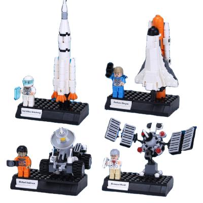 China Building Toy Wange The Satellite 106 Pcs Space Block Astronaut Toy for sale