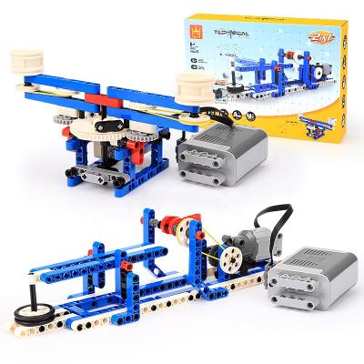 China Non Toxic Safety DIY Machinery Model Toys Excavator &Track Robot 2 In 1 Toys For Children for sale