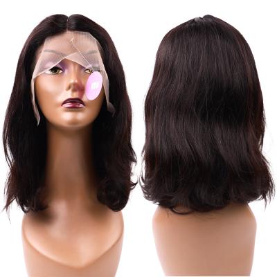 China French Lace Hair Toupee T Shaped Brazilian Straight Front Lace Wigs For Women Closure Middle Part Pre Plucked Afro 12A for sale