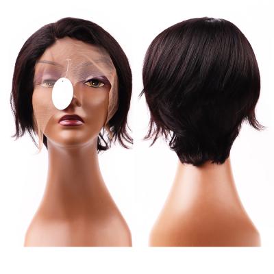 China Wholesale Brazilian Hair HD Bob Hair Straight Lace Front WigVirgin Cuticle Aligned Human Hair Full Lace Wig, 13x6 Lace Frontal Wig For Black Women for sale