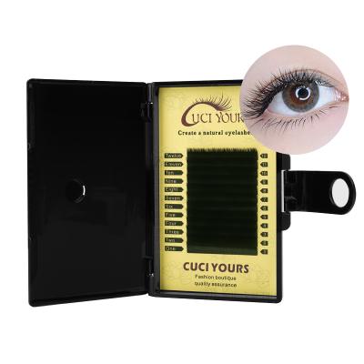 China Ali In-Stock Curl 3D Full Volume Eyelash Extensions Hair Eyelash Extension 0.15C Eyelash Extension Korea for sale