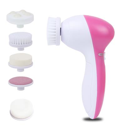 China Acne Treatment Best Selling Products 2021 New Face Cleansing Device Waterproof Silicone Exfoliating Electric Facial Cleansing Massager Brush for sale