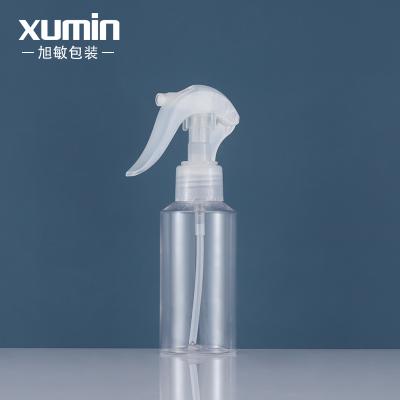 China BEAUTY PACKAGING Trigger Spray Transparent Plastic Bottle 100ml For Cosmetic Bottle for sale