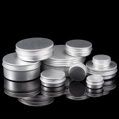 China 10g 15g 20g 30g 50g 60g 100g 150g 250g Cosmetic Aluminum Jars Cosmetic Aluminum Jar for sale