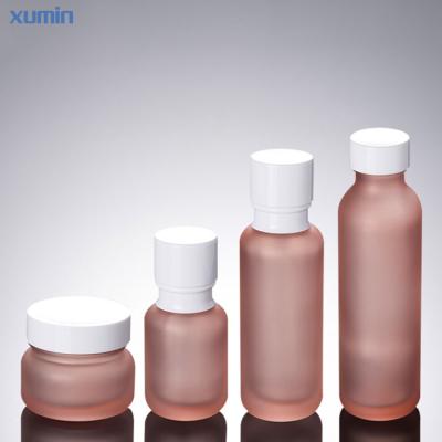 China Newest Packaging 50g 50ml 110ml 150ml Glass Bottle Recyclable Luxury Cosmetic Cream Jar Cosmetic Glass Bottle for sale