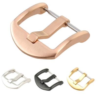 China MAIKES Replacement Feeling Steel Buckle for Watch Bands, Watch Bands Metal Leather Clasp in 16mm, 18mm, 20mm, 22mm, 24mm, 26mm for sale