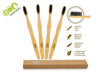 China Commercial Bamboo Charcoal Toothbrush With Customized Packing And Logo for sale