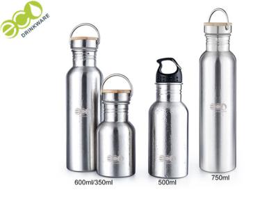 China 500ml Hiking Stainless Steel Water Bottle With Stainless Steel Cap for sale