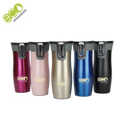 China 16OZ Thermos Vacuum Flask Double Walled Stainless Steel Drink Bottle for sale