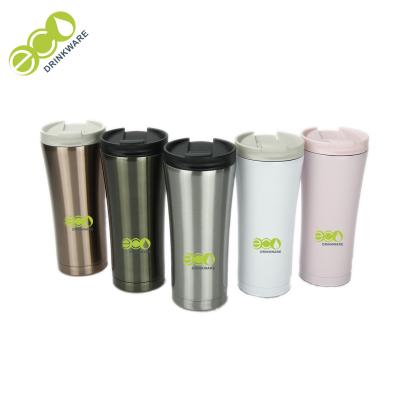 China 15OZ Eco-Friendly Tumbler Coffee Mug Flip Top Leak Proof Drink Bottle for sale