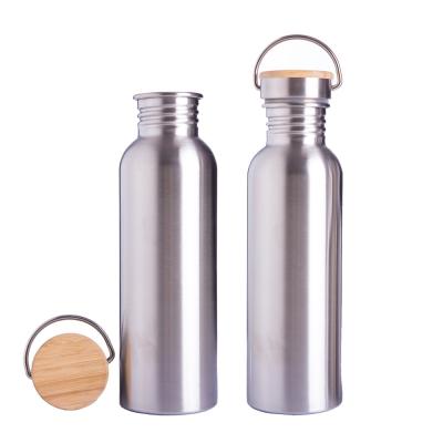 China Wholesale BPA Free Stainless Steel Single Wall Sport Water Bottle for sale