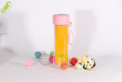 China 300ml Personalized Live Life Double Walled Tea Infuser Bottle Lightweight for sale