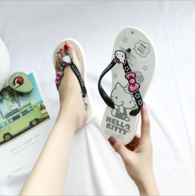 China Summer Comfortable Unique Children's Fashion Trend PVC Cartoon Slippers Girls Slides Beach Flip Flop Sandal Slippers for sale