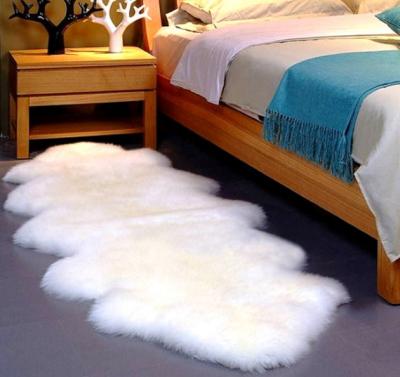 China Soft Hand Feeling Soft Hand Feeling Australian Or New Zealand Sheepskin Fur Blankets for sale