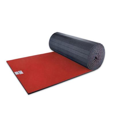 China Great For Cheerleading Red Carpet Flexible Mat Match Cheap Gymnastics China Jigsaw Mat Gymnastics Mat For Sale for sale