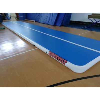 China Gymnastics China Customized Logo Gym Inflatable Gymnastics Air Tumble Track Exported for sale