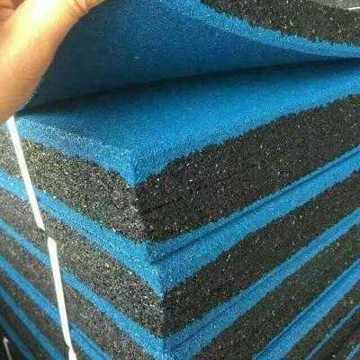 China Colored rubber mat outside the door mat l floor tiles rubber mat for sale