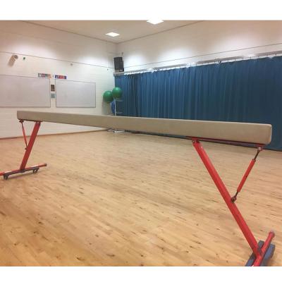 China Non-slip Surface + Steel Hot Sale Competition Type China High Quality Gymnastic Balance Beam Elevated Beam For Export for sale