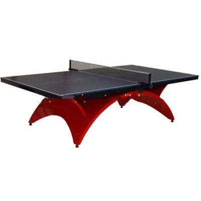 China Fashionable MDF Metal 25MM MDF Competition Ping Pong Table Singapore for sale