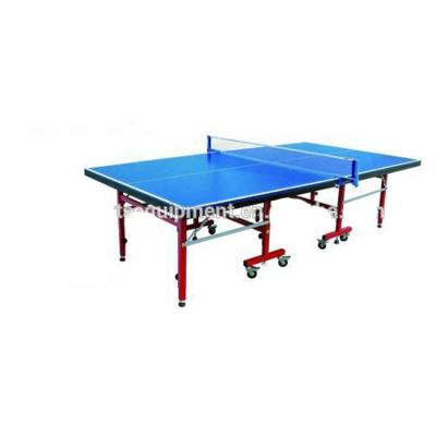 China STEEL PIPE fold ping pong table indoor table tennis table in USA Pakistan for sale