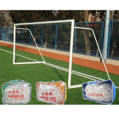 China Cheap Aluminum Movable Soccer Football Fustal Aluminum Goal With Net for sale