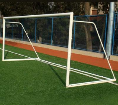 China Cheap High Quality Aluminum Movable Soccer Football Fustal Goal With Net For Sale for sale