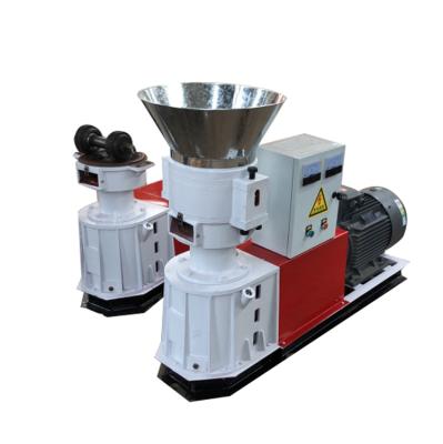 China Wood Pellet Making High Efficiency Wood Pellet Machine Line Ring Die Biomass Pellet Machine for sale