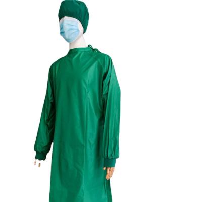 China cheap medical smms surgical gown price 99%polyester+1%carbon surgical gown for sale