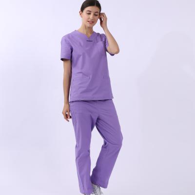 China Breathable Waterproof Hospital Medical Scrubs Set For Hospital Uniform for sale