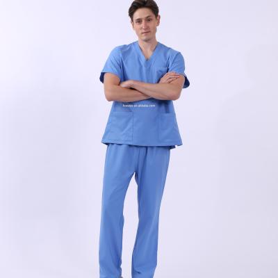 China Breathable Hospital Medical Scrubs Set For Hospital Uniform for sale