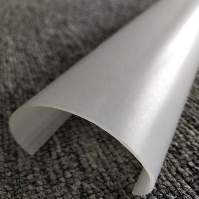 China Eco-friendly 58mm Width Frosted PC White Lamp Shade For Led Linear Lamp for sale