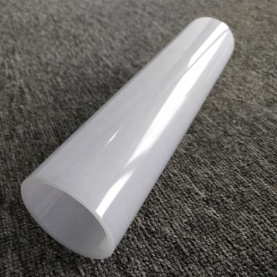 China Lighting or decoration acrylic milk white tube with PMMA LED plastic extruded pipe for home lighting or decorating for sale