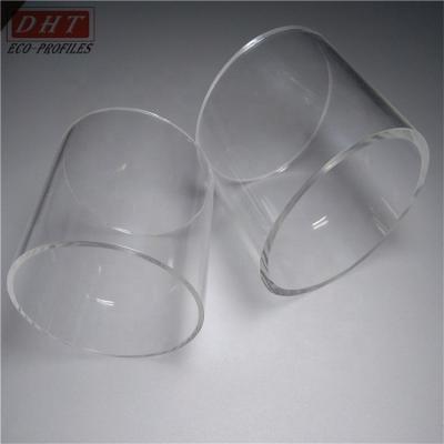 China High Quality UV Resistant Illumination 746c(f1) Clear PMMA Plastic Tube for sale