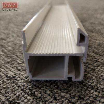 China Modern Durable Plastic PVC Extrusion Profile For Edge Protection for sale