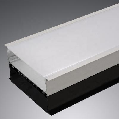 China Popular 120mm Width Polycarbonate Opal Diffuser Cover For Linear Led Lamp for sale