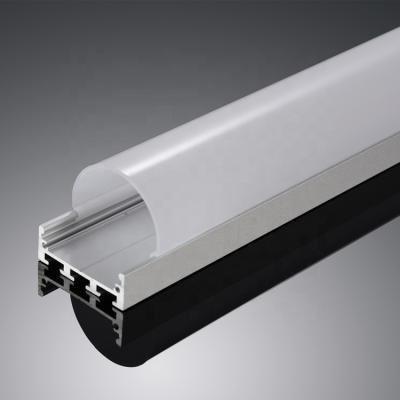 China Popular 120mm Width Polycarbonate Opal Diffuser Cover For Linear Led Lamp for sale