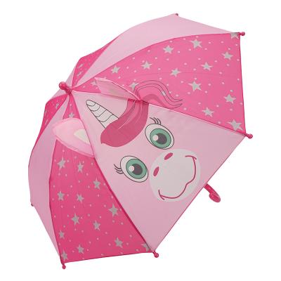 China wholesale modern kids umbrella for sale with logo prints 15 inch manual open paraguas for kids for sale