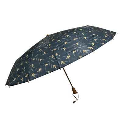 China Modern Wholesale 3 Fold Umbrella 16 Ribs Custom Made Umbrellas Copy for sale